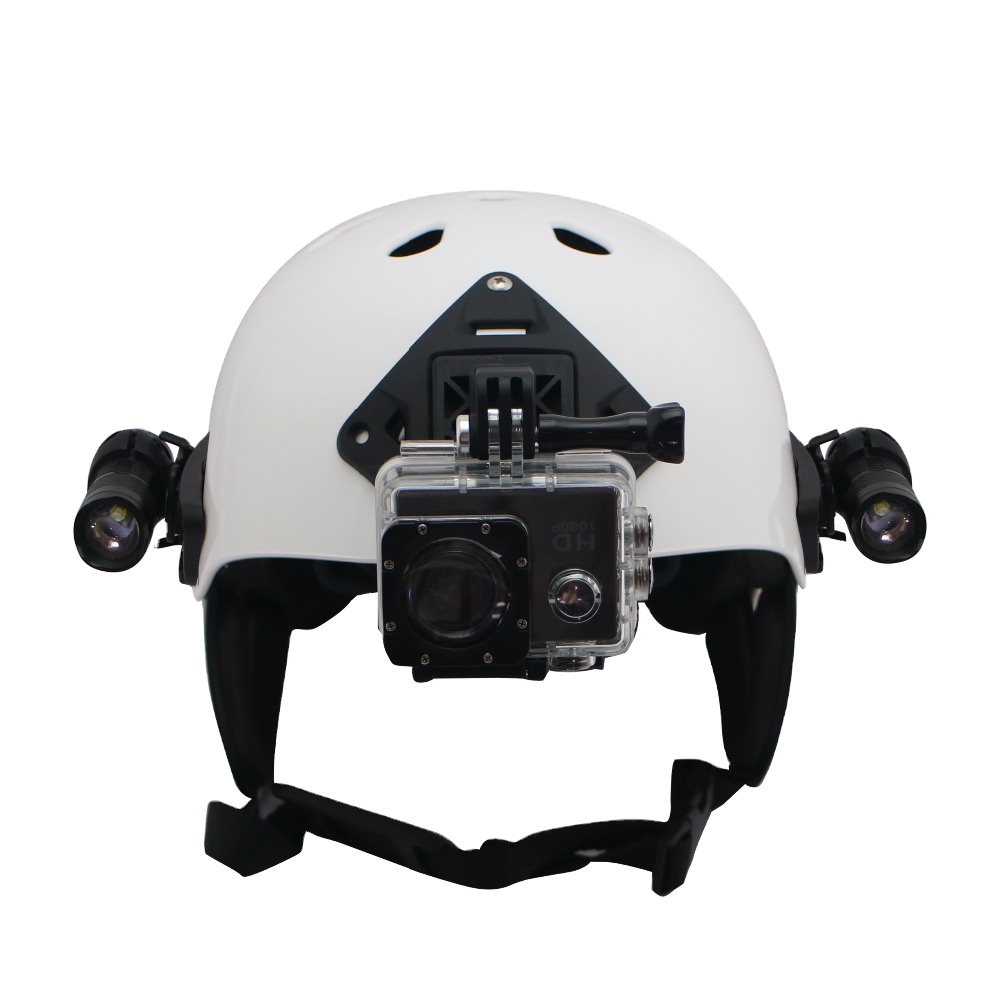New Arrivals Fashion Custom Helmet with Adjustable Led Helmet Light/helmet Camera